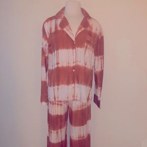 Tie Dye Orange Pijamas!